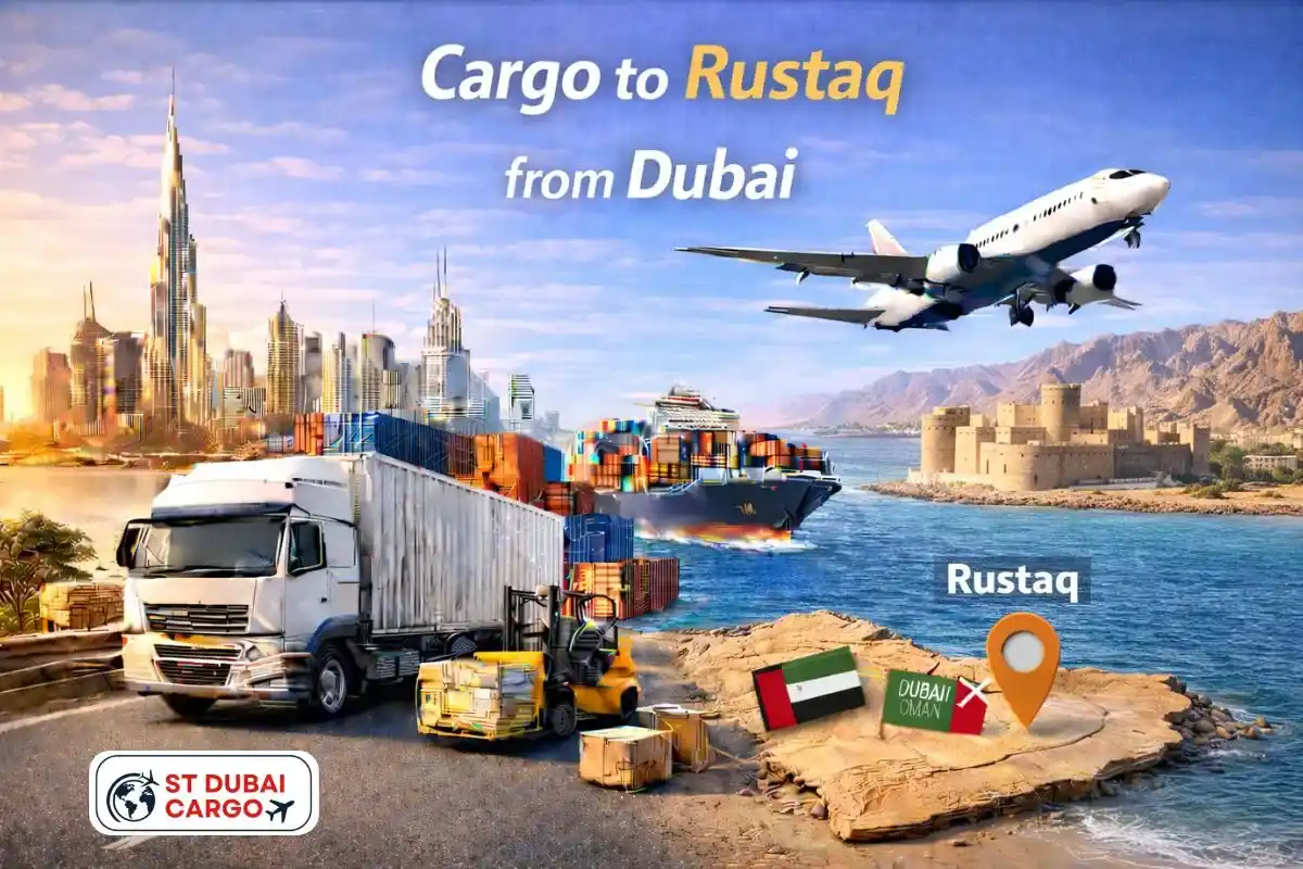 Cargo to Rustaq from Dubai