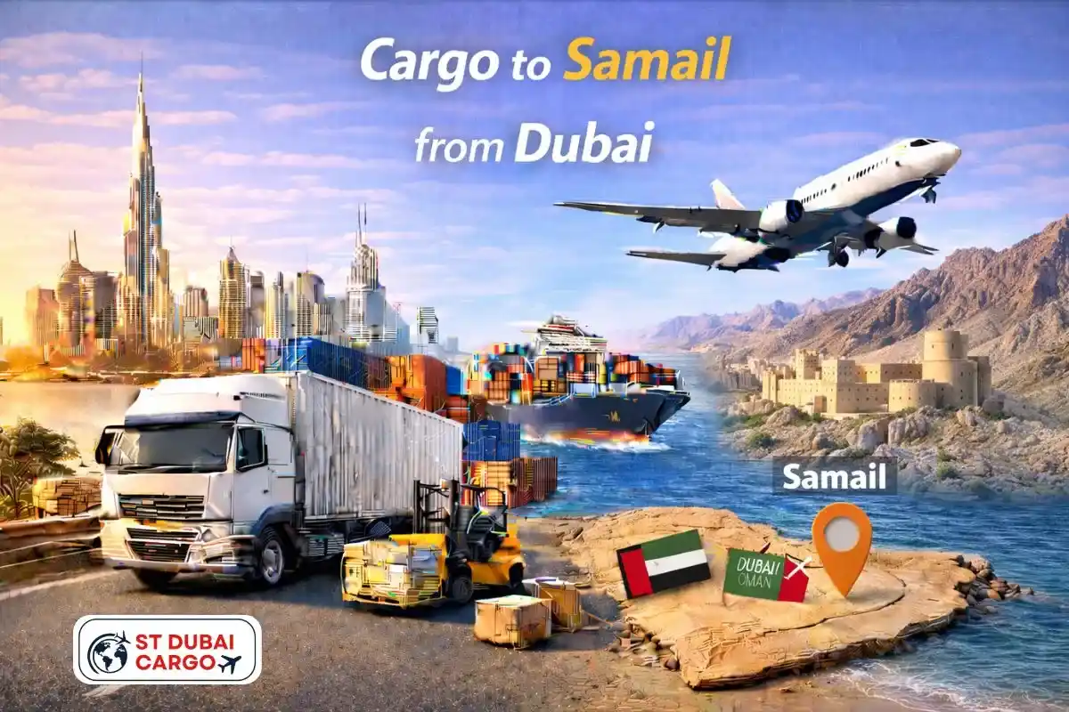 Cargo to Samail from Dubai