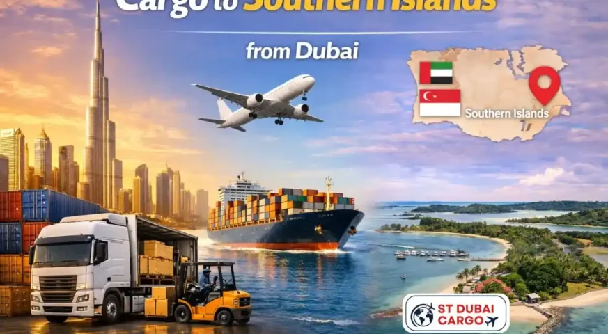 Cargo to Southern Islands from Dubai