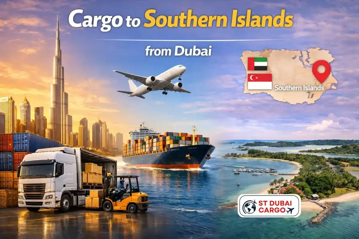 Cargo to Southern Islands from Dubai