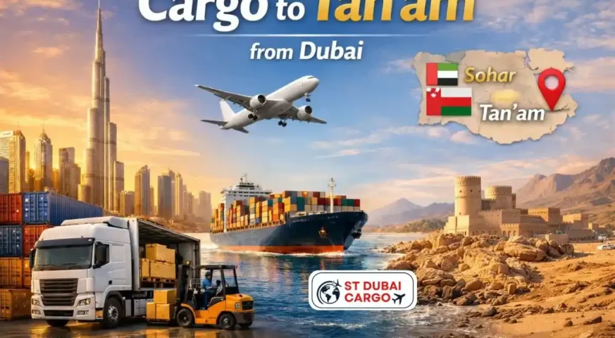 Cargo to Tan`am from Dubai