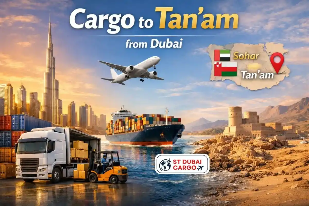 Cargo to Tan`am from Dubai