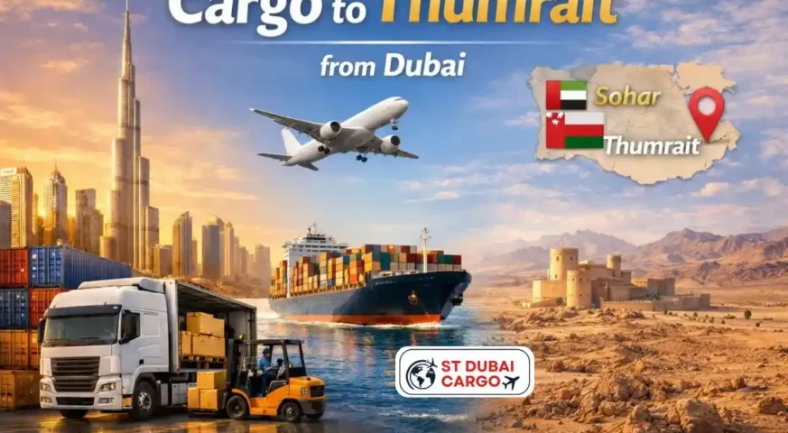 Cargo to Thumrait from Dubai