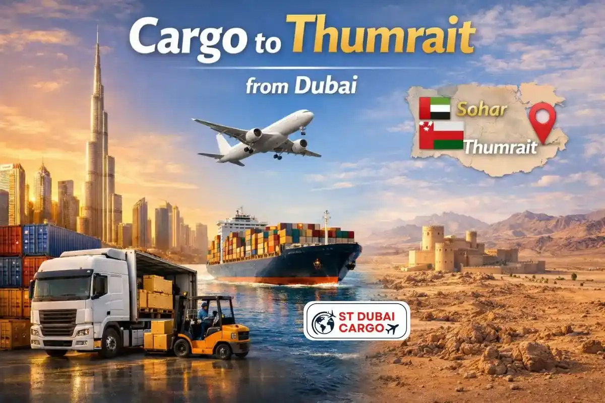 Cargo to Thumrait from Dubai
