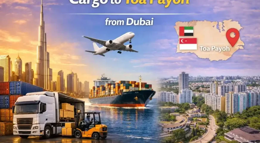 Cargo to Toa Payoh from Dubai