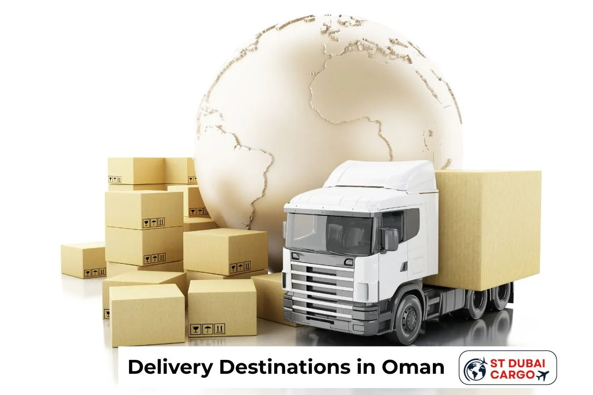 Delivery Destinations in Oman
