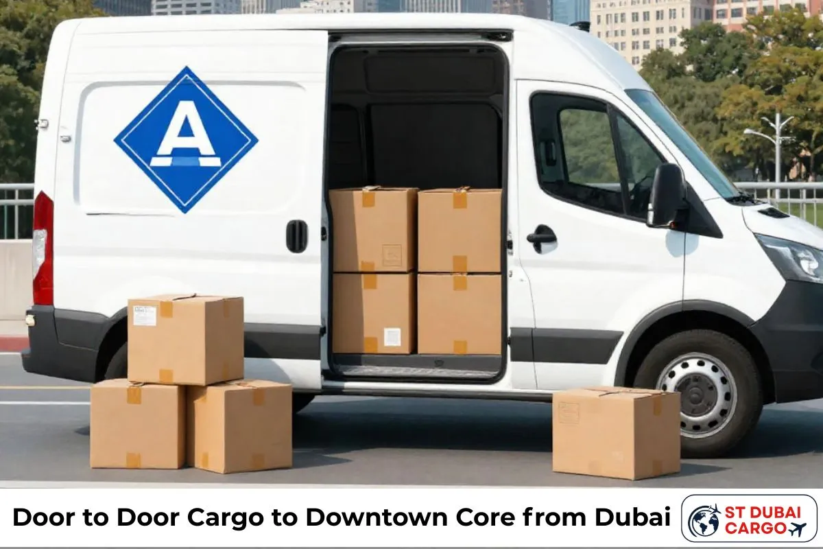 Door to Door Cargo to Downtown Core from Dubai