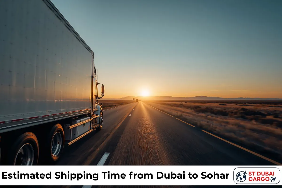 Estimated Shipping Time from Dubai to Sohar
