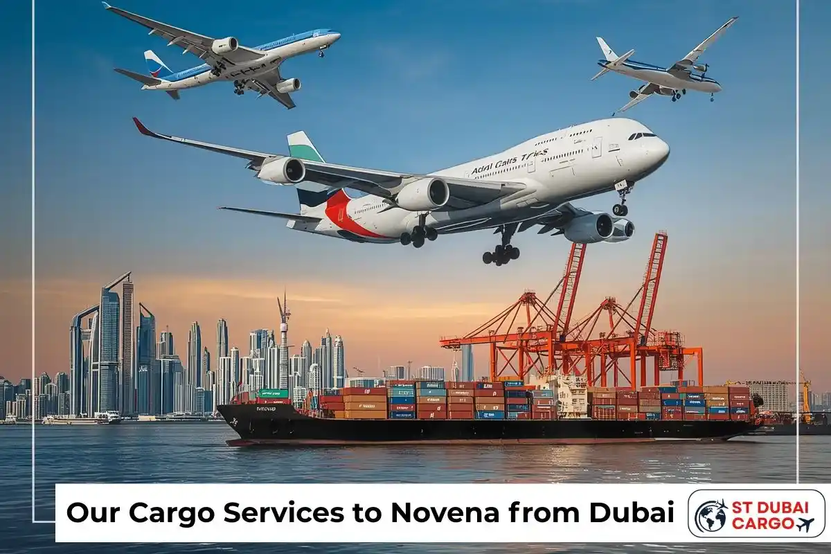 Our Cargo Services to Novena from Dubai