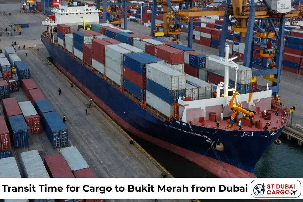Transit Time for Cargo to Bukit Merah from Dubai