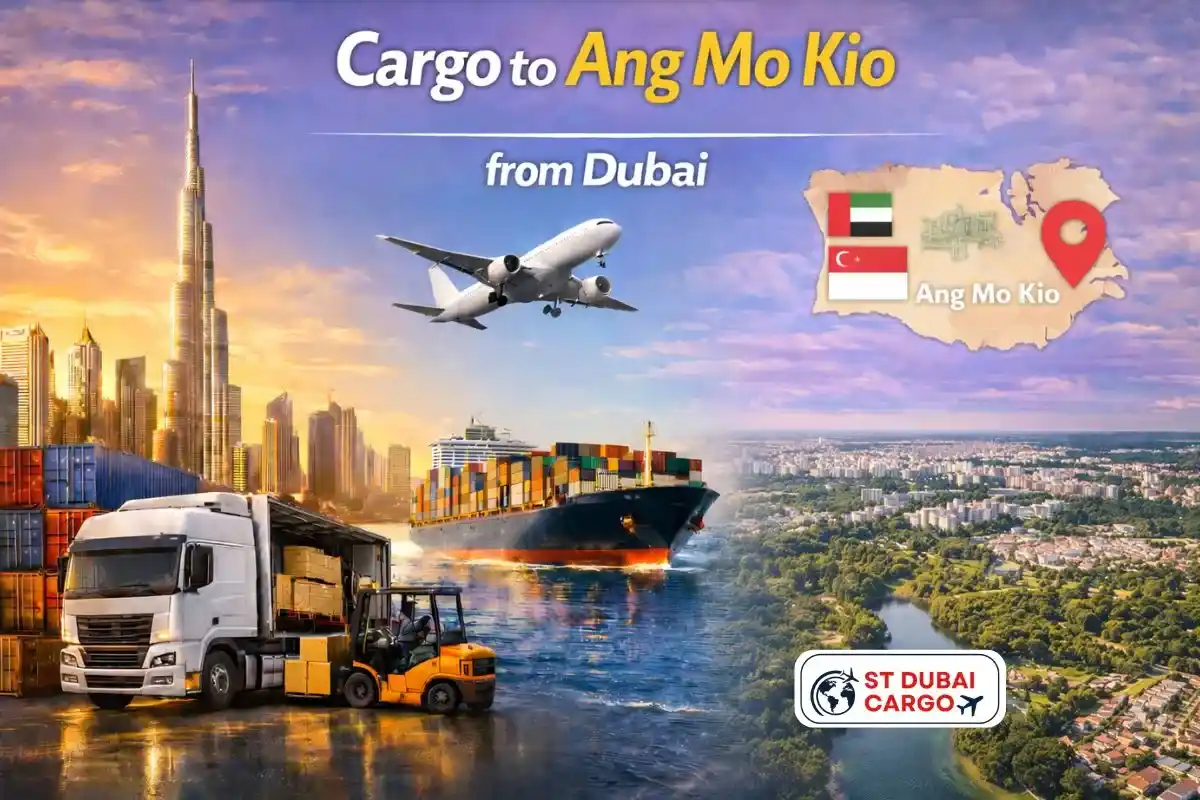 Cargo to Ang Mo Kio from Dubai