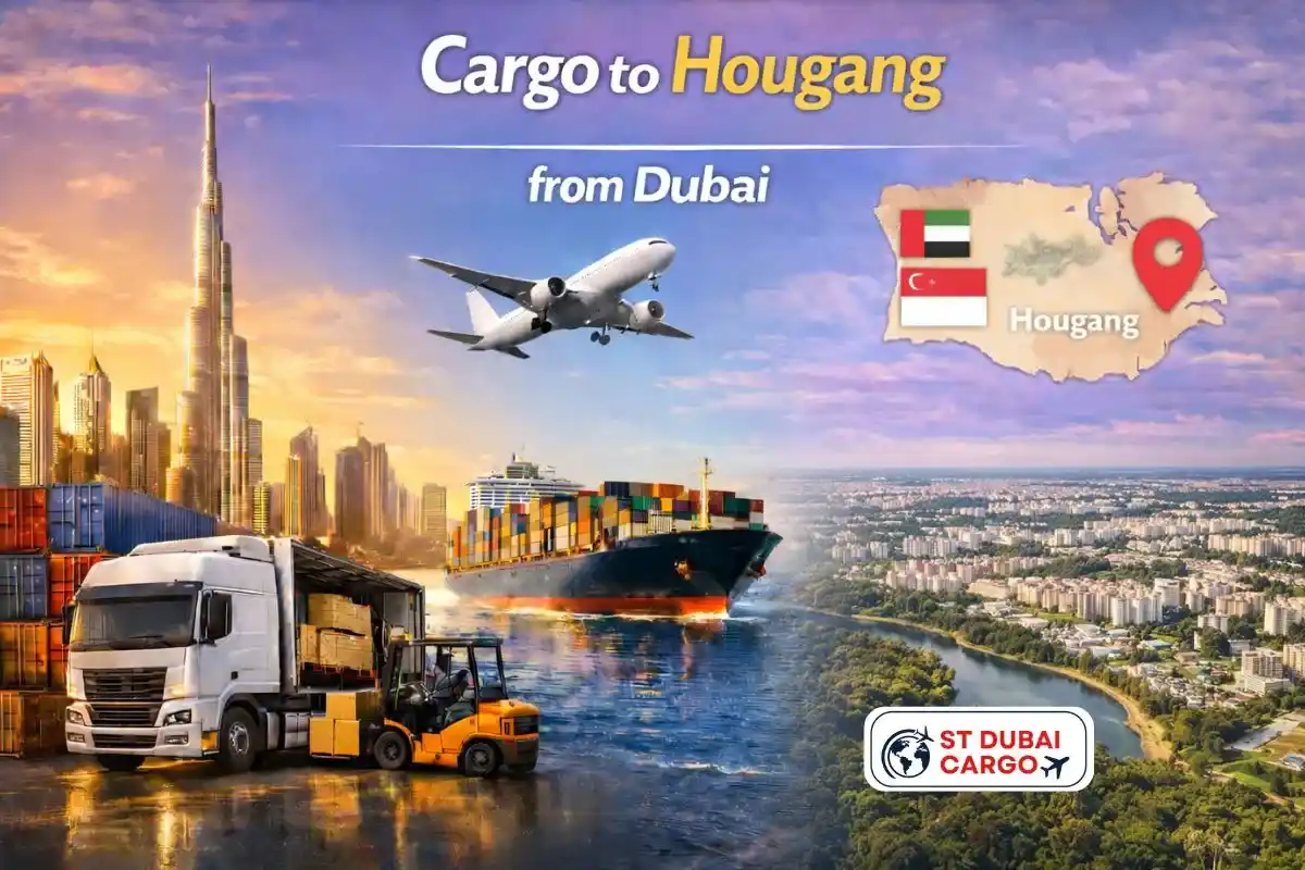 Cargo to Hougang from Dubai