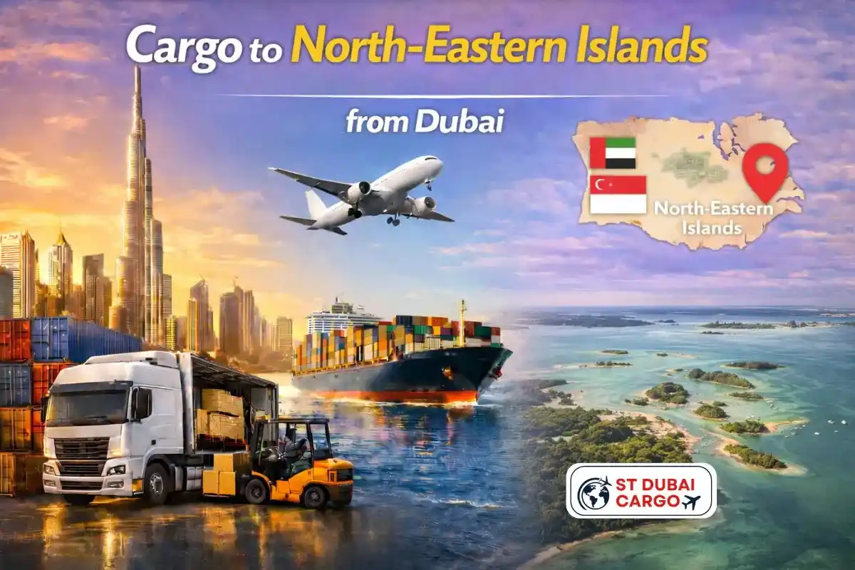 Cargo to North-Eastern Islands from Dubai