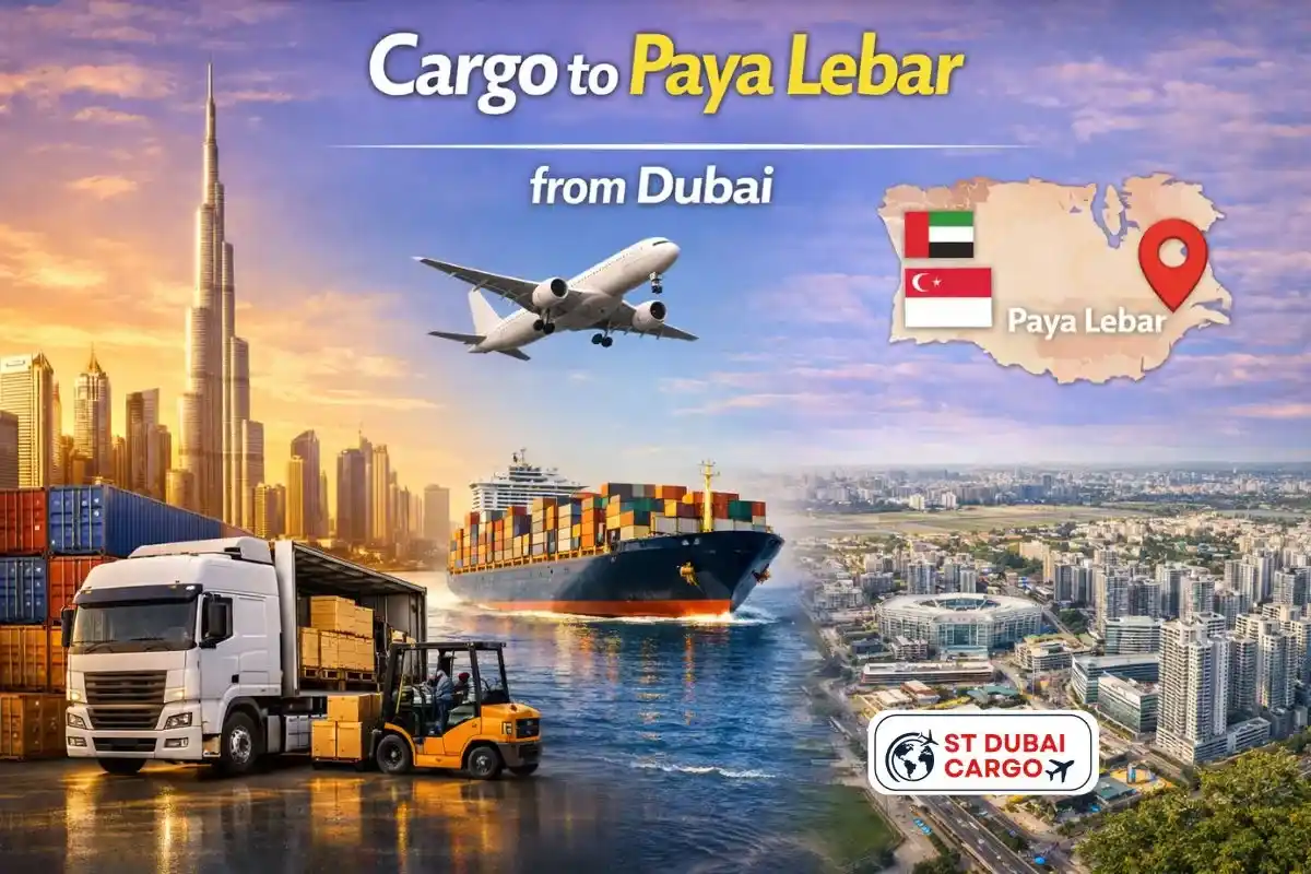 Cargo to Paya Lebar from Dubai