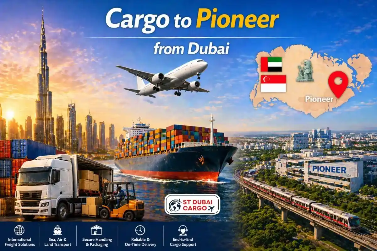 Cargo to Pioneer from Dubai