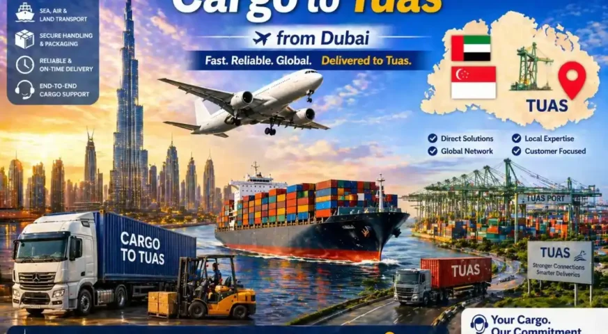 Cargo to Tuas from Dubai