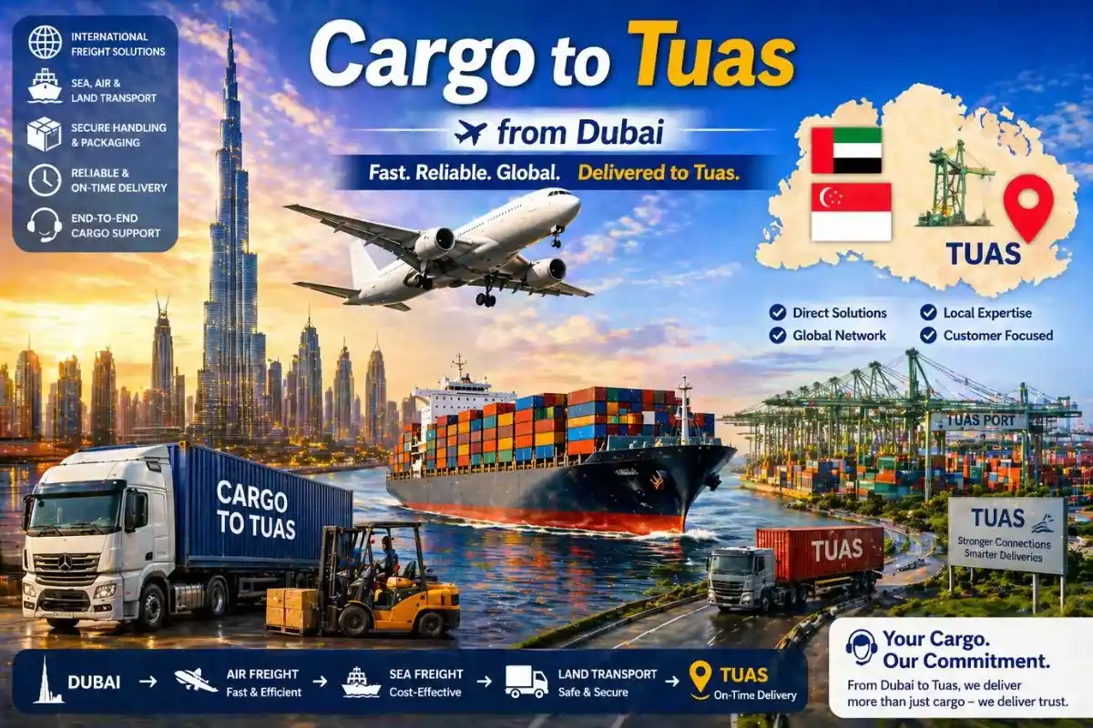 Cargo to Tuas from Dubai