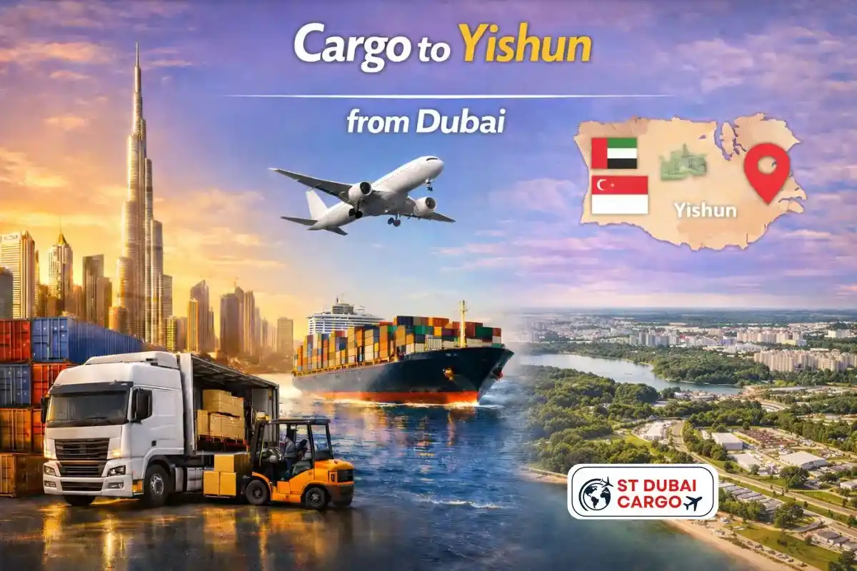 Cargo to Yishun from Dubai