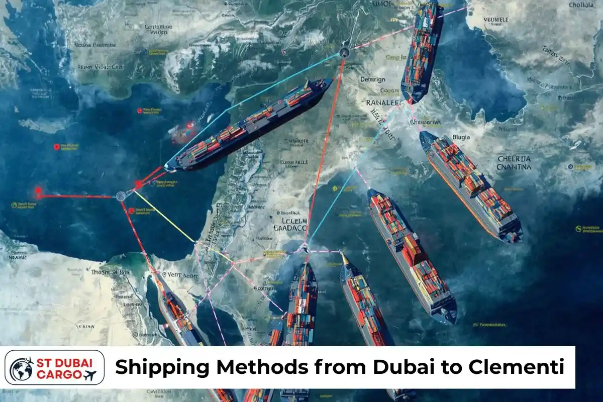 Shipping Methods from Dubai to Clementi