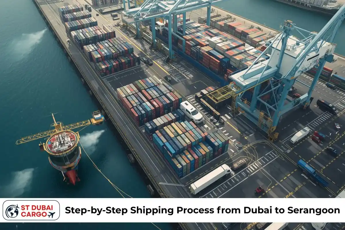 Step-by-Step Shipping Process from Dubai to Serangoon