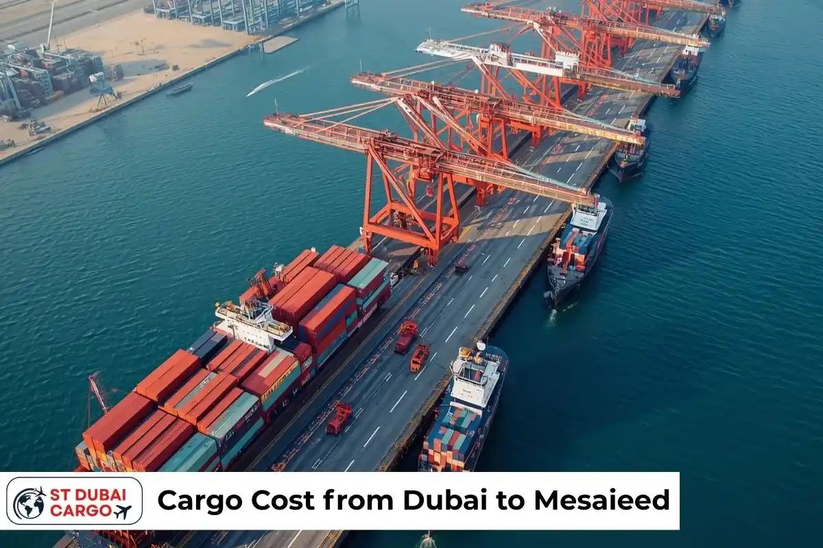 Cargo Cost from Dubai to Mesaieed