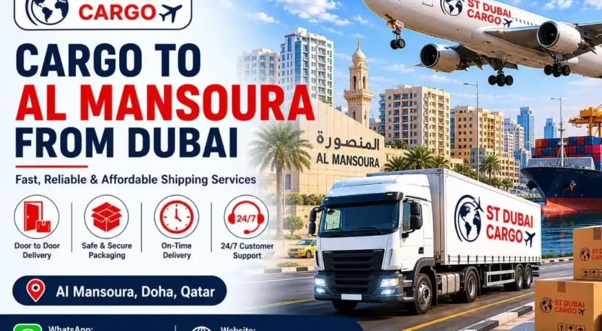 Cargo to Al Mansoura from Dubai