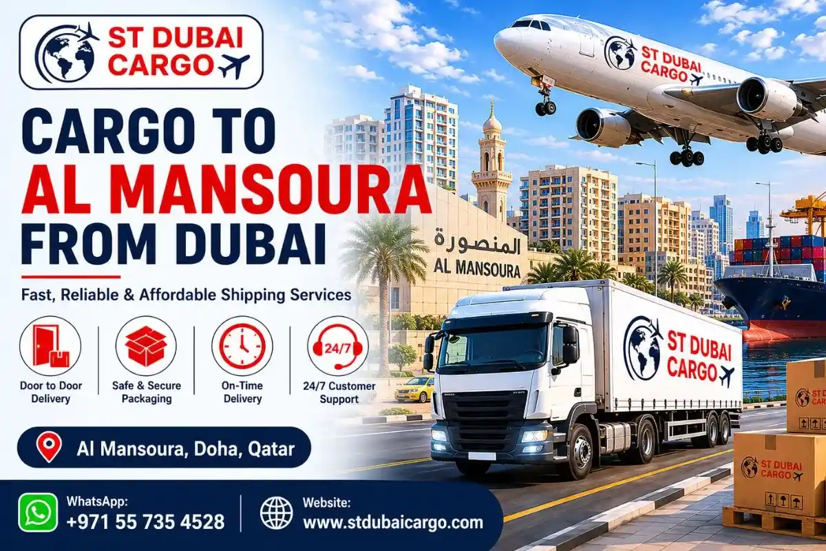 Cargo to Al Mansoura from Dubai