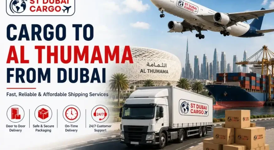Cargo to Al Thumama from Dubai