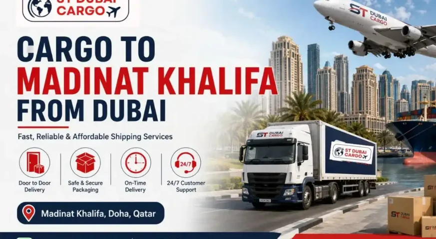 Cargo to Madinat Khalifa from Dubai
