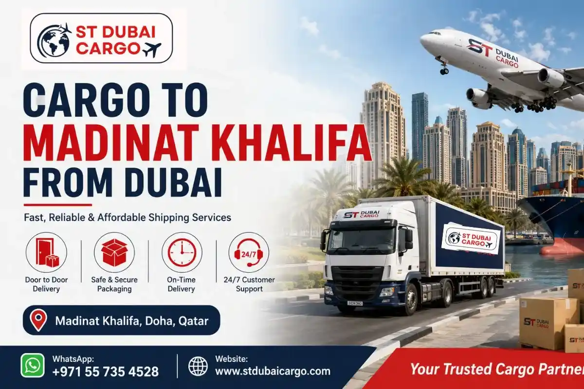 Cargo to Madinat Khalifa from Dubai