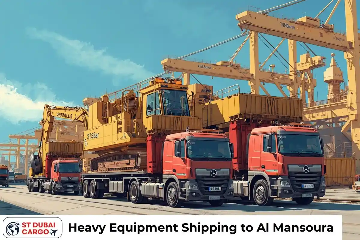 Heavy Equipment Shipping to Al Mansoura