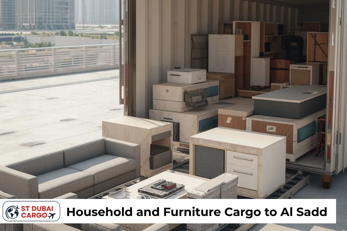 Household and Furniture Cargo to Al Sadd