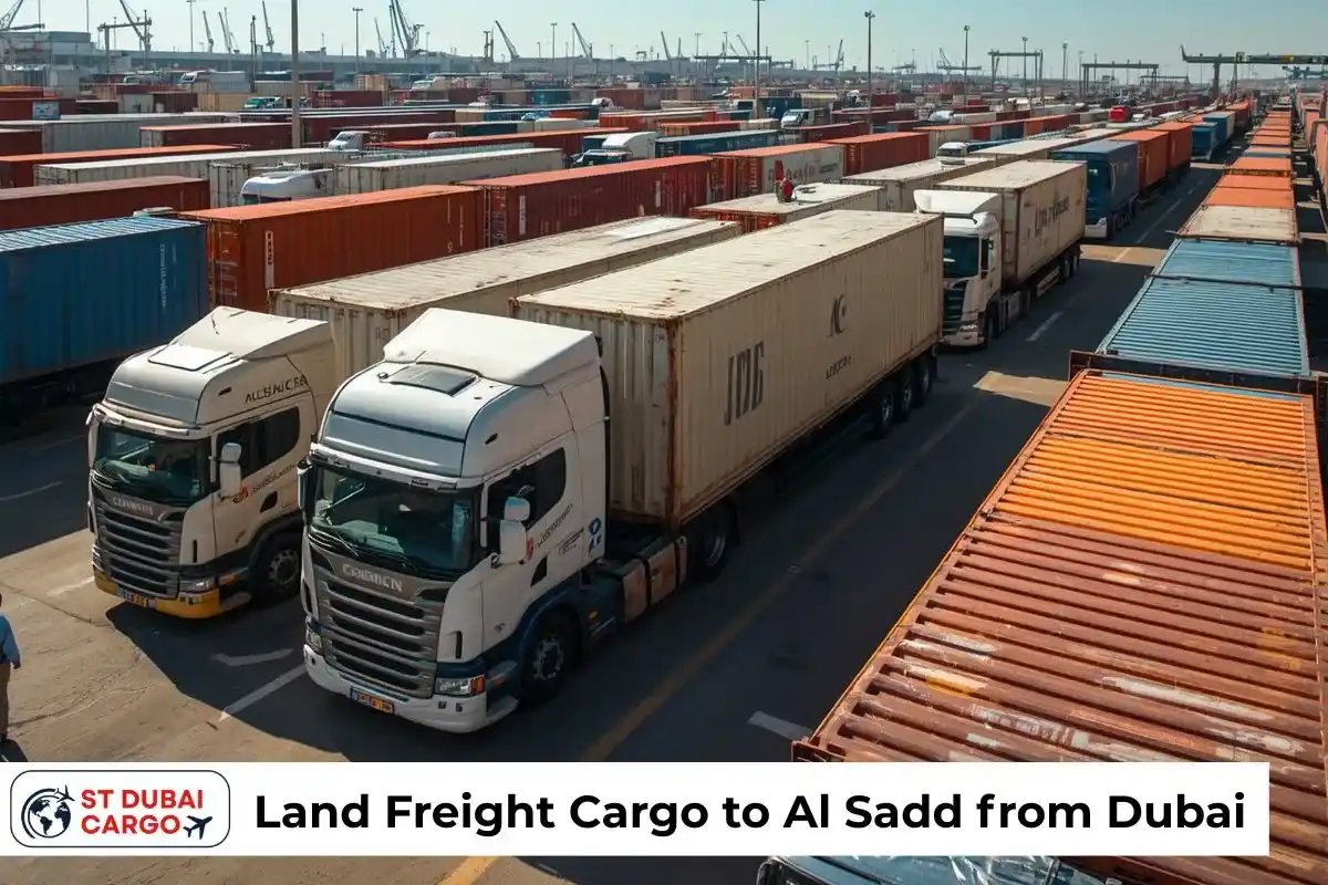 Land Freight Cargo to Al Sadd from Dubai