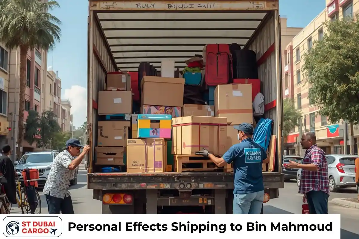 Personal Effects Shipping to Bin Mahmoud