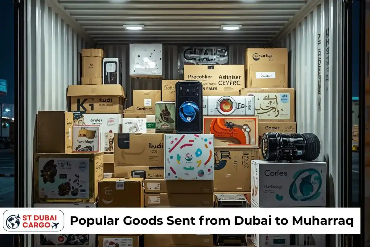Popular Goods Sent from Dubai to Muharraq